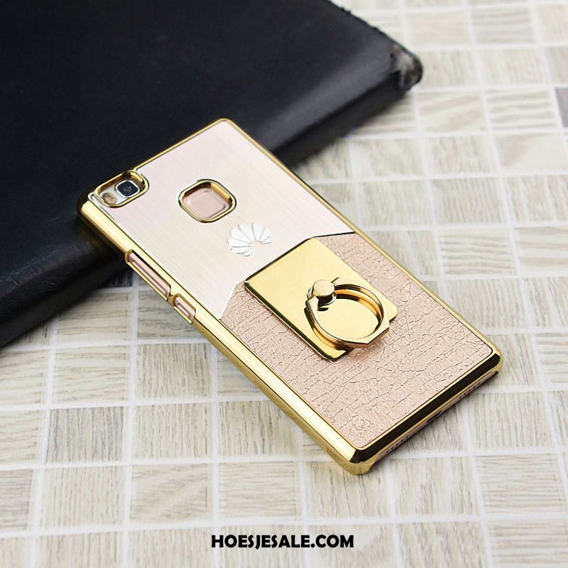 Huawei P9 Lite Hoesje Metaal Goud Hoes Hard Mobiele Telefoon Kopen