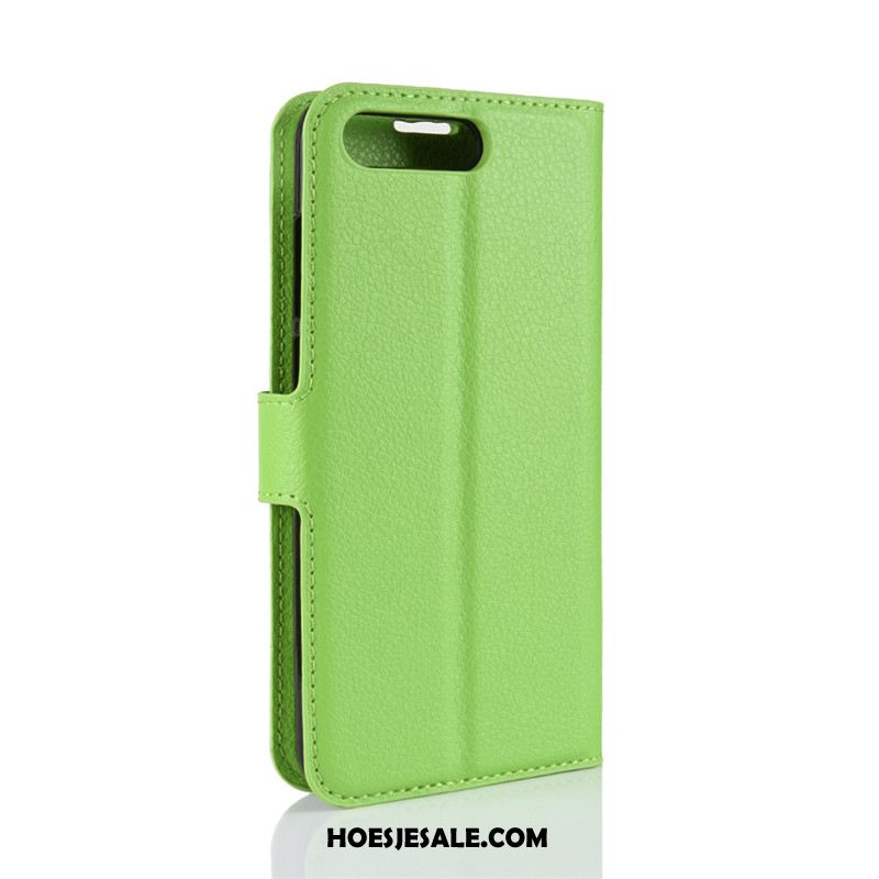 Huawei Y6 2018 Hoesje Bescherming Leren Etui Licht Folio Portemonnee Aanbiedingen