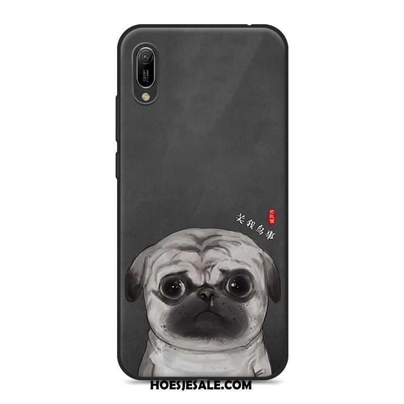 Huawei Y6 2019 Hoesje Siliconen Hoes Mobiele Telefoon Scheppend Zacht Kopen