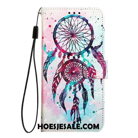 Leren Hoesje Oneplus Nord 4 Dromenvanger In Aquarel Bescherming Hoesje