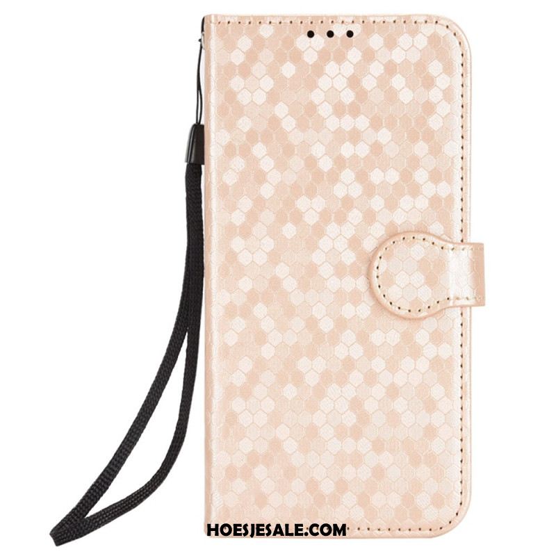 Leren Hoesje Oppo Reno 13f 4g / 5g / 13 Fs 5g Glanzend