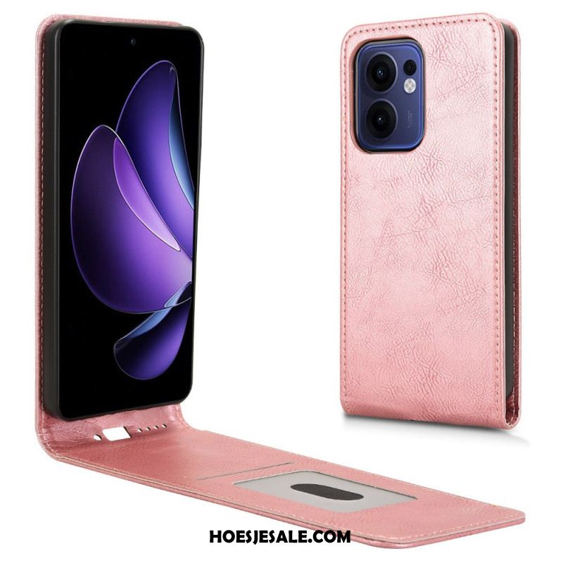 Leren Hoesje Oppo Reno 13f 4g / 5g / 13 Fs 5g Ontwerp Met Verticale Klep Bescherming Hoesje