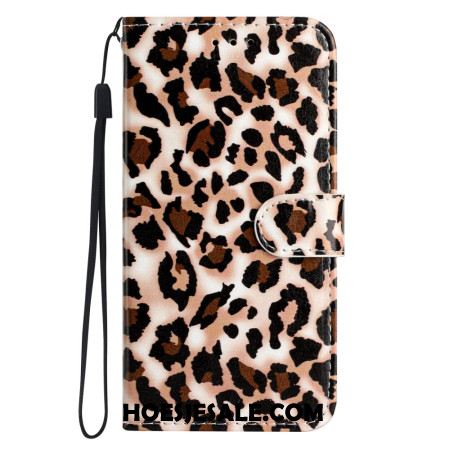 Leren Hoesje Oppo Reno 14 Pro 5g Luipaardpatroon Bescherming Hoesje