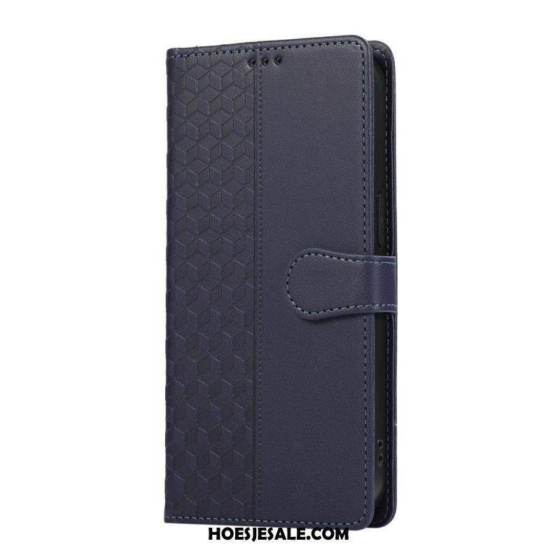 Leren Hoesje Samsung Galaxy A17 4g / 5g Rand Bescherming Hoesje