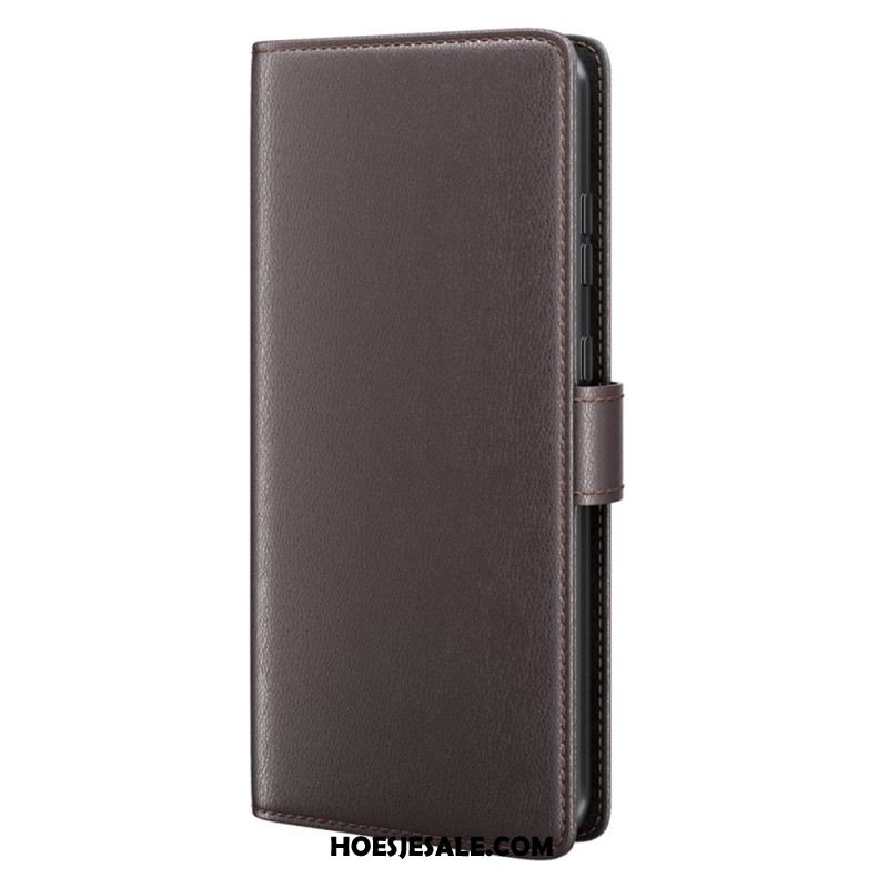 Leren Hoesje Samsung Galaxy S25 Plus 5g Echt Leer