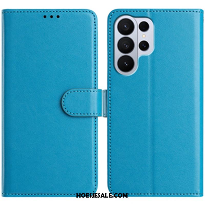 Leren Hoesje Samsung Galaxy S26 Ultra Kunstleer Met 8 Kaartsleuven