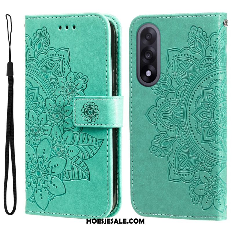 Leren Hoesje Voor Oneplus Nord 5 Mandalaprint