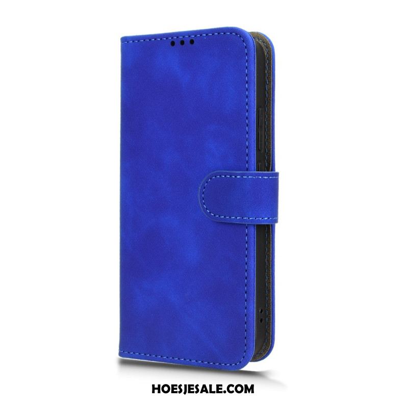 Leren Hoesje Voor Oppo Reno 14f 5g Suède Effect