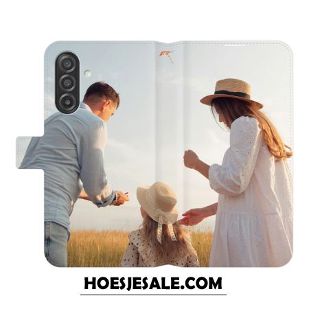 Leren Hoesje Voor Samsung Galaxy A17 4g / 5g Gepersonaliseerd