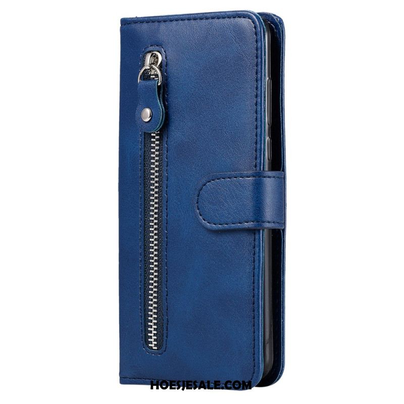 Leren Hoesje Voor Samsung Galaxy S25 5g Edge Etui Met Rits