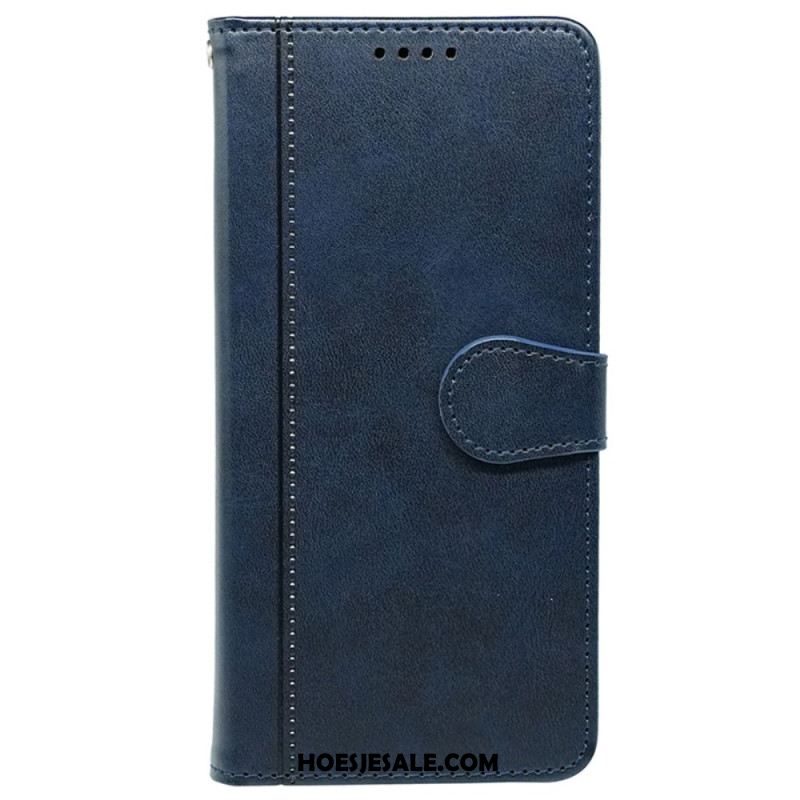 Leren Hoesje Voor Samsung Galaxy S25 5g Edge Premium Vintage