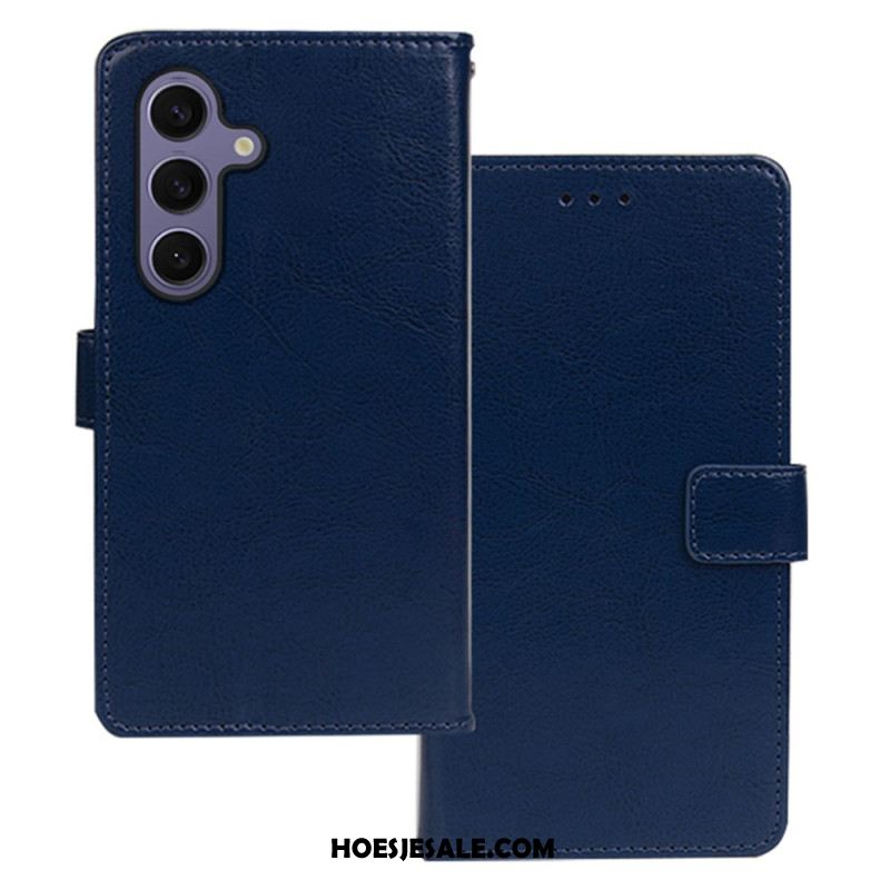 Leren Hoesje Voor Samsung Galaxy S25 5g Klassieke Idewei