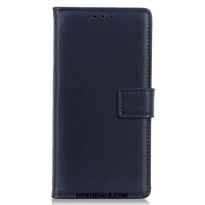 Leren Hoesje Voor Samsung Galaxy S25 Fe Effen