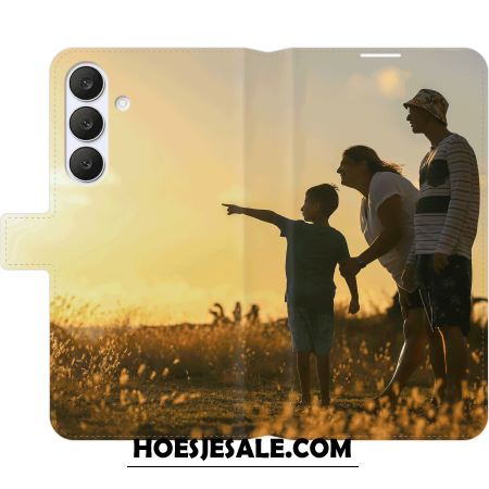 Leren Hoesje Voor Samsung Galaxy S25 Fe Trendy