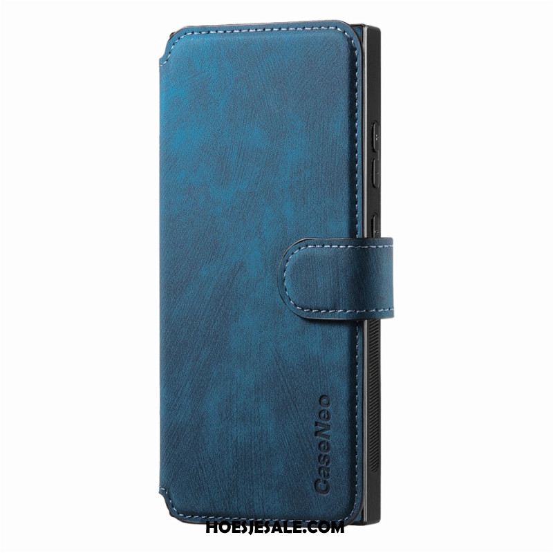 Leren Hoesje Voor Samsung Galaxy S25 Ultra 5g Afneembaar Magnetisch Rfid-hoesje