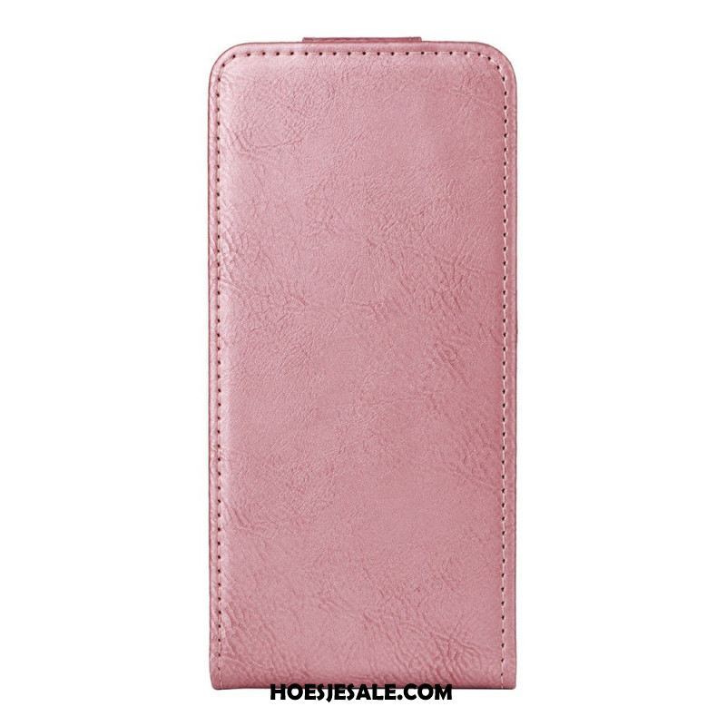 Leren Hoesje Voor Sony Xperia 1 Vii Ontwerp Met Verticale Klep