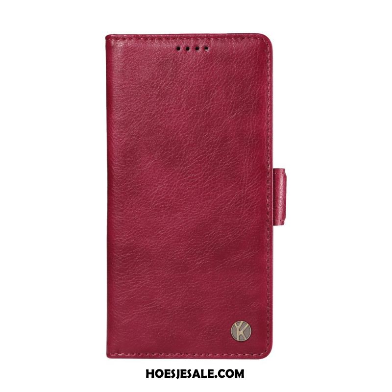 Leren Hoesje Voor Xiaomi 15 Ultra Ykatu Lychee Kunstleer