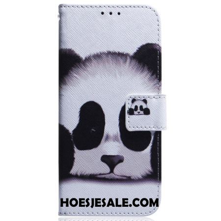 Leren Hoesje Voor Xiaomi Redmi Note 15 Pro 5g Panda