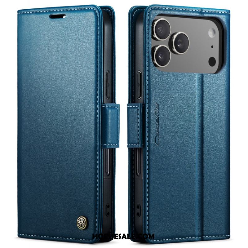 Leren Hoesje Voor iPhone 17 Pro Max Caseme
