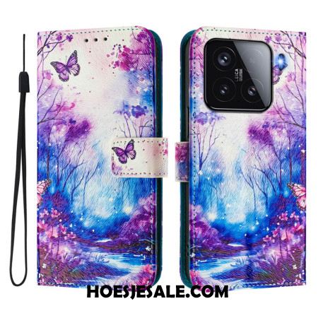 Leren Hoesje Xiaomi 15 Vallei Der Dromen Bescherming Hoesje