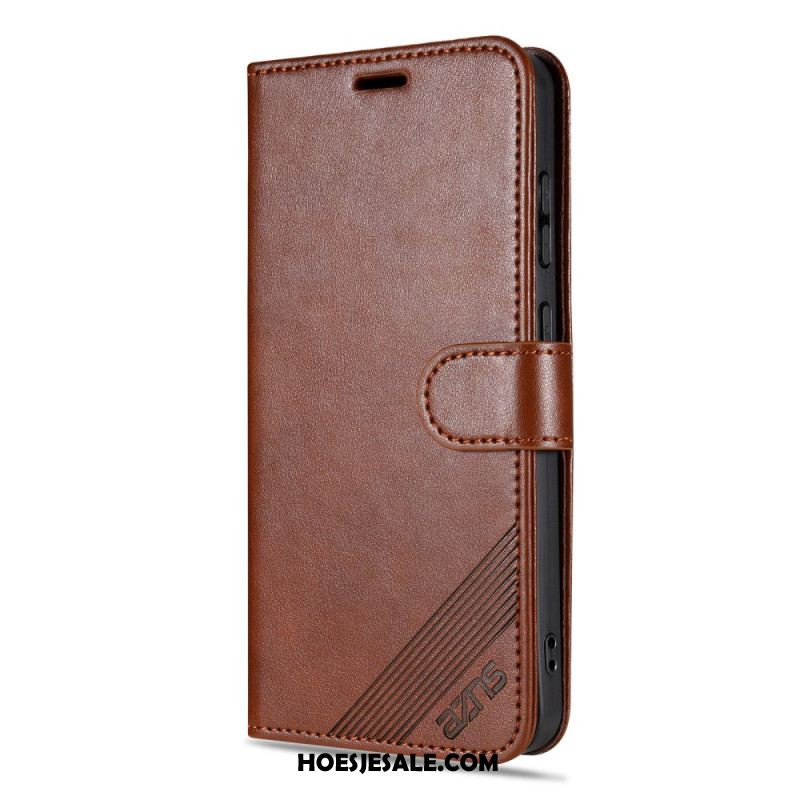 Leren Hoesje Xiaomi 15t Azns Bescherming Hoesje