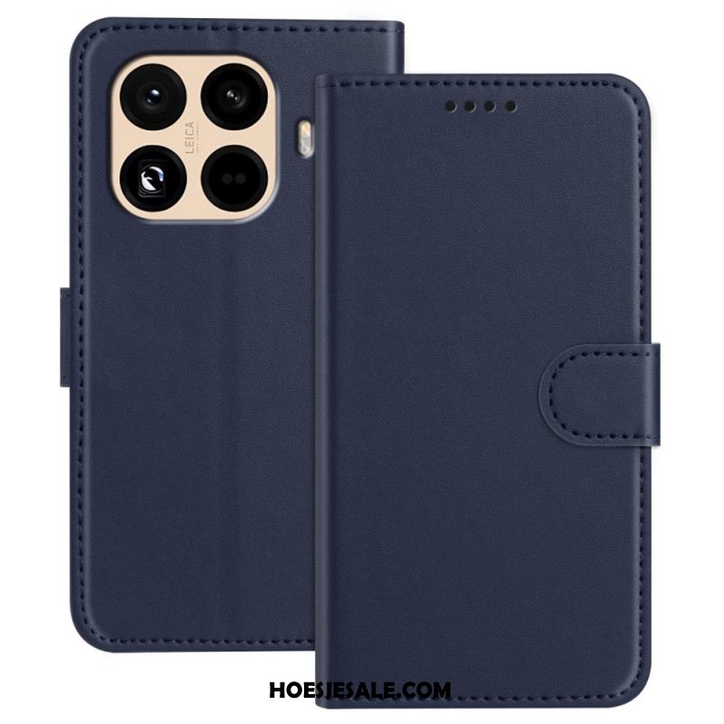 Leren Hoesje Xiaomi 15t Pro Couture Portemonnee