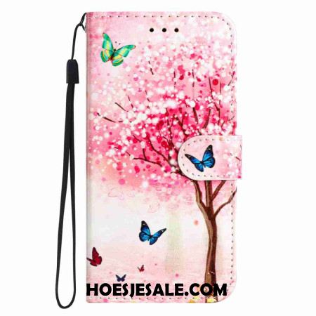 Leren Hoesje Xiaomi 15t Pro Kersenbloesem