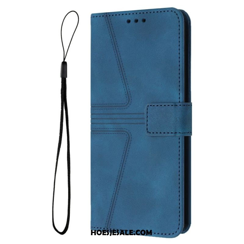 Leren Hoesje Xiaomi 15t Pro Retro Suède-effect Bescherming Hoesje