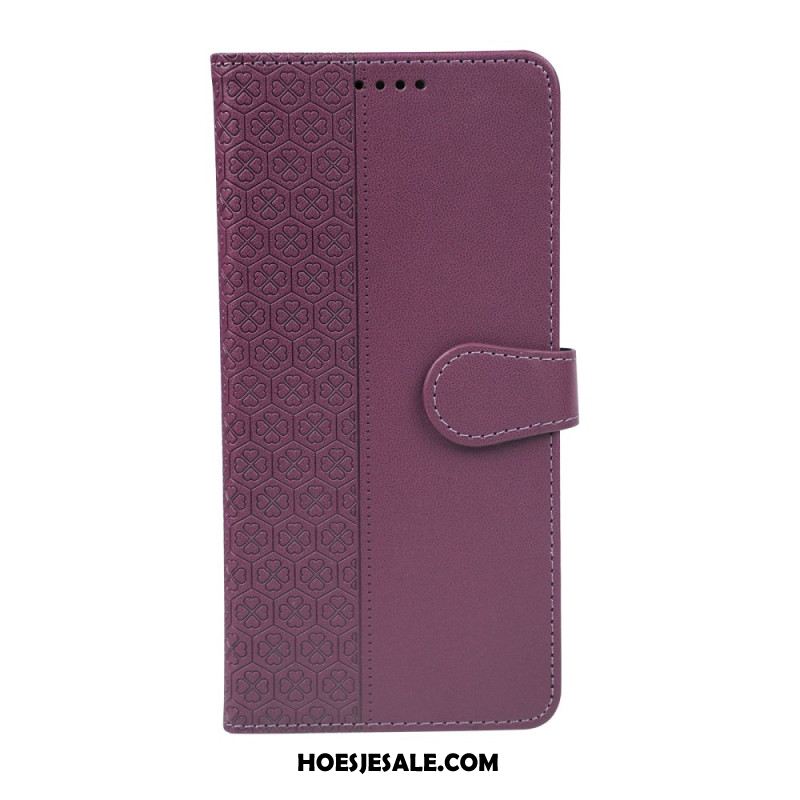 Leren Hoesje Xiaomi 17 Pro Max Klavertjes Vier Bescherming Hoesje