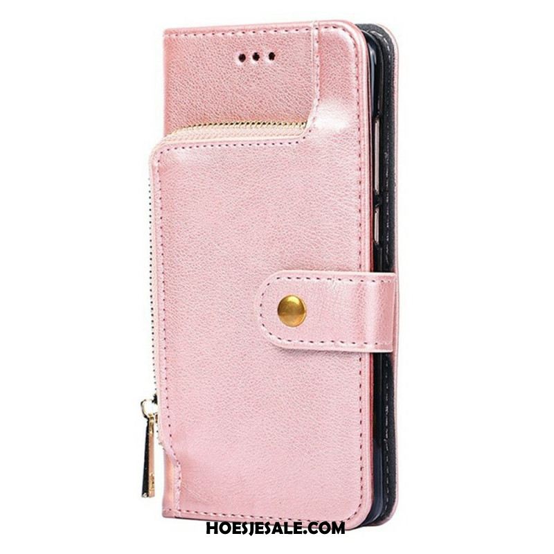 Leren Hoesje Xiaomi Redmi Note 14 Pro 4g Gewaxt