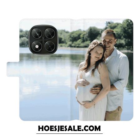 Leren Hoesje Xiaomi Redmi Note 14 Pro 5g Op Maat Gemaakt