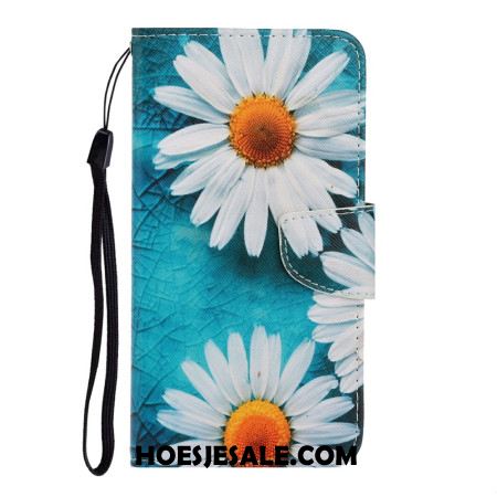 Leren Hoesje Xiaomi Redmi Note 14 Pro Plus 5g Chrysanten