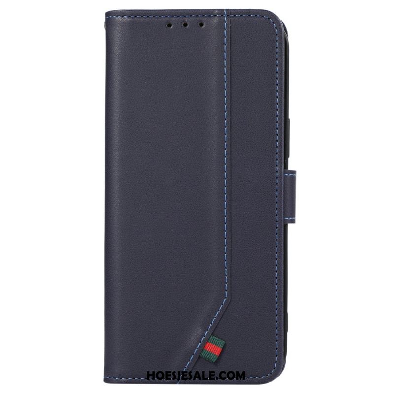 Leren Hoesje Xiaomi Redmi Note 15 5g Rfid-blokkering Bescherming Hoesje