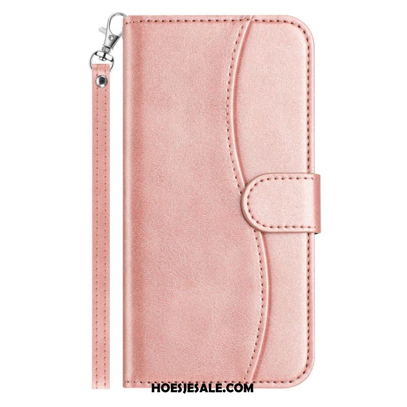 Leren Hoesje iPhone 17 Pro Max S-design Met Koord