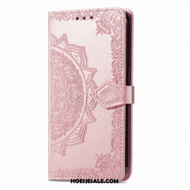 Leren Hoesje voor Oppo A94 5G Mandala Middeleeuwen