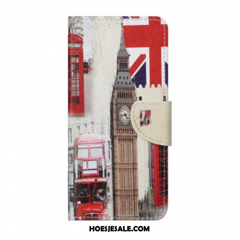 Leren Hoesje voor Samsung Galaxy M23 5G Londen