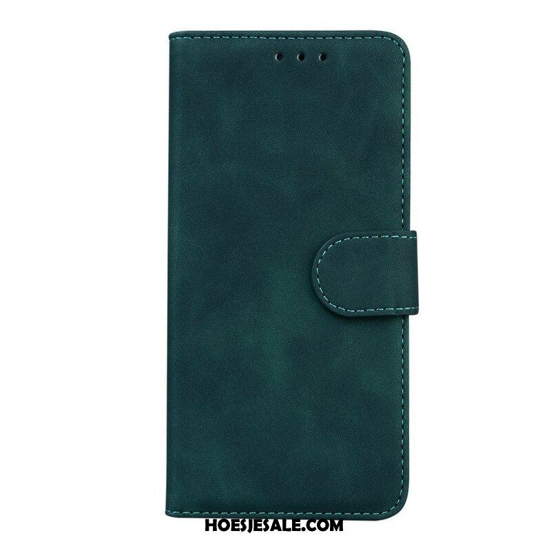 Leren Hoesje voor Samsung Galaxy M51 Monochroom Leereffect