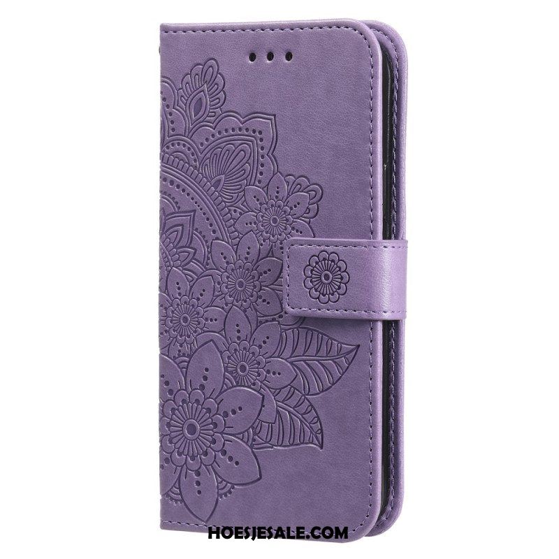 Leren Hoesje voor Xiaomi 13 Met Ketting Strakke Mandala