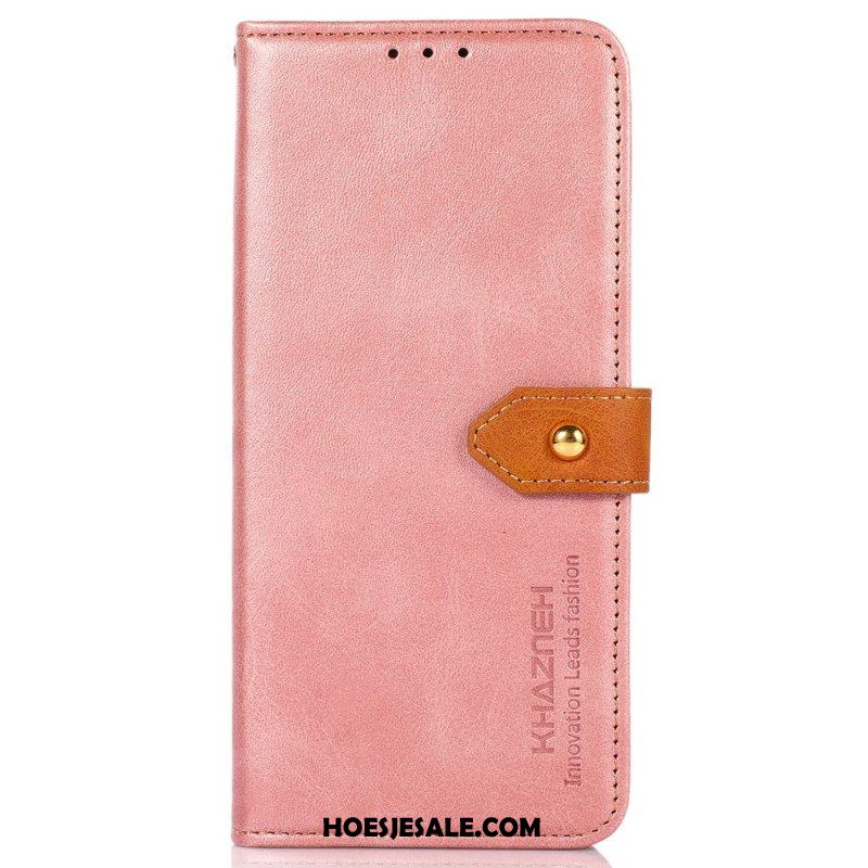 Leren Hoesje voor Xiaomi 13 Met Khazneh-riem