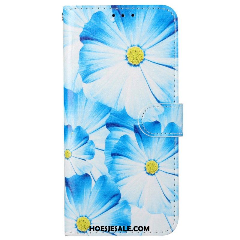 Leren Hoesje voor Xiaomi Redmi Note 11 Pro Plus 5G De Bloemenstijl