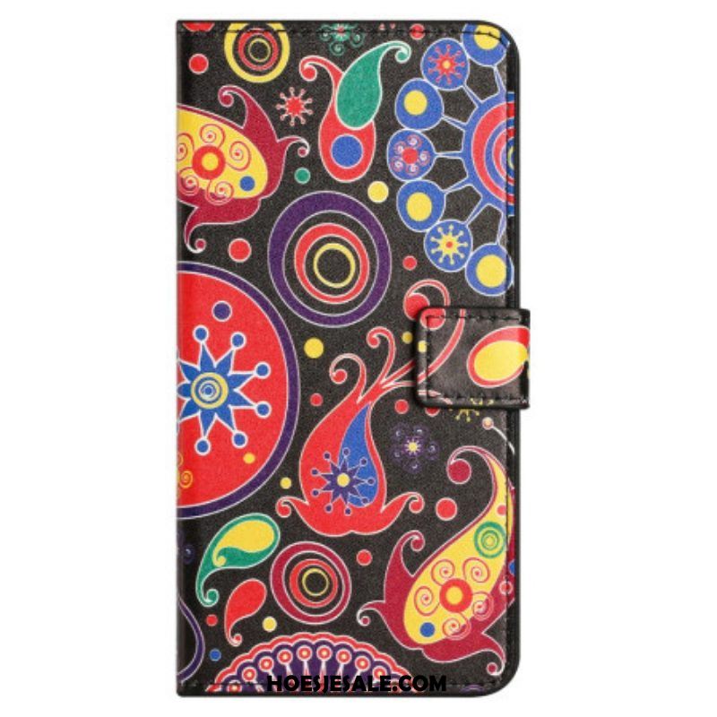 Leren Hoesje voor Xiaomi Redmi Note 12 4G Paisley