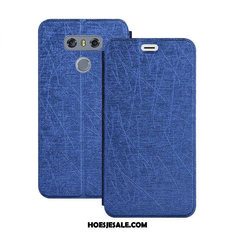 Lg G6 Hoesje Blauw Hoes Siliconen Kleur Folio Korting