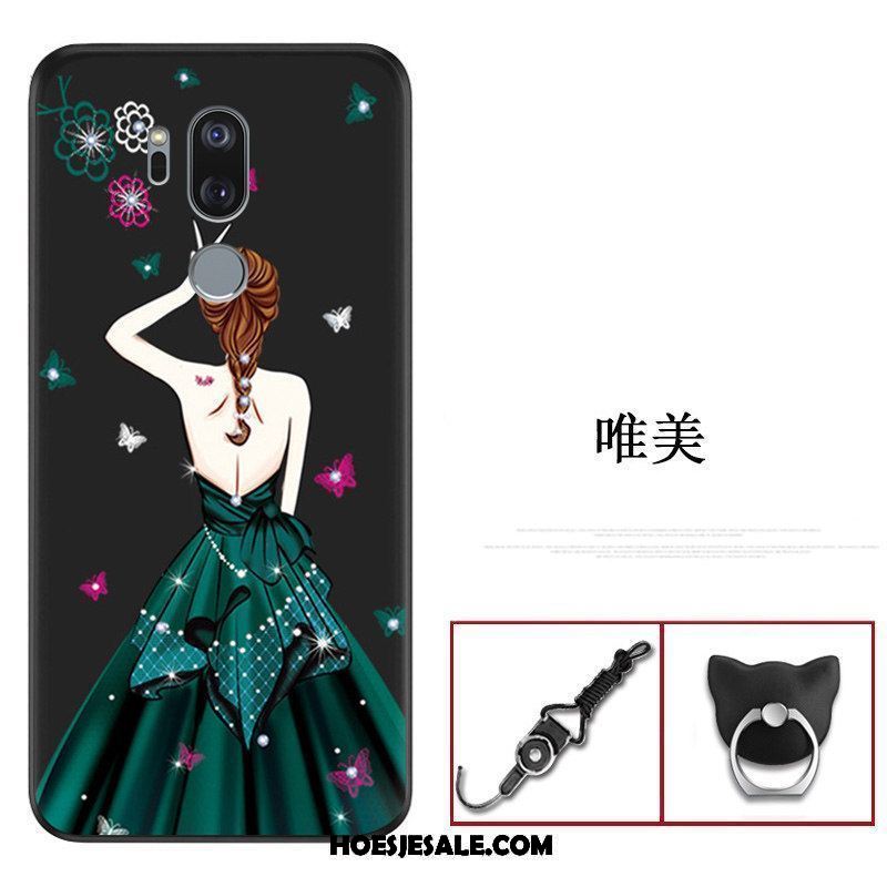 Lg G7 Thinq Hoesje Hoes Anti-fall Dun Bescherming Mobiele Telefoon