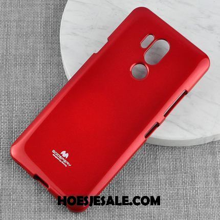 Lg G7 Thinq Hoesje Rood Zacht Anti-fall Hoes Bescherming Aanbiedingen