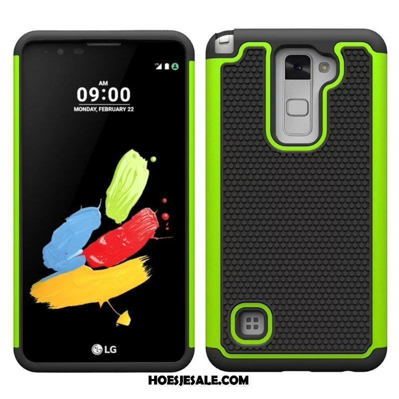 Lg K11 Hoesje Groen Siliconen Bescherming Hoes Anti-fall Kopen