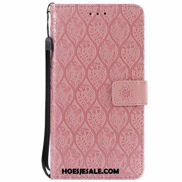 Lg K11 Hoesje Zacht Roze Leren Etui Mobiele Telefoon Kaart Korting