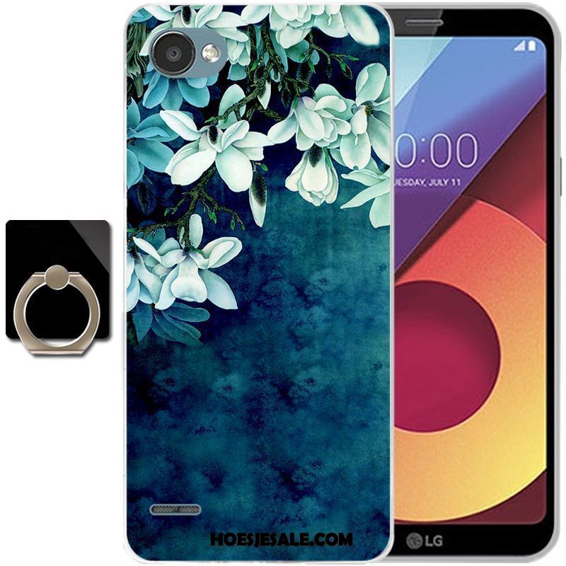 Lg Q6 Hoesje Anti-fall Blauw All Inclusive Siliconen Mobiele Telefoon Online