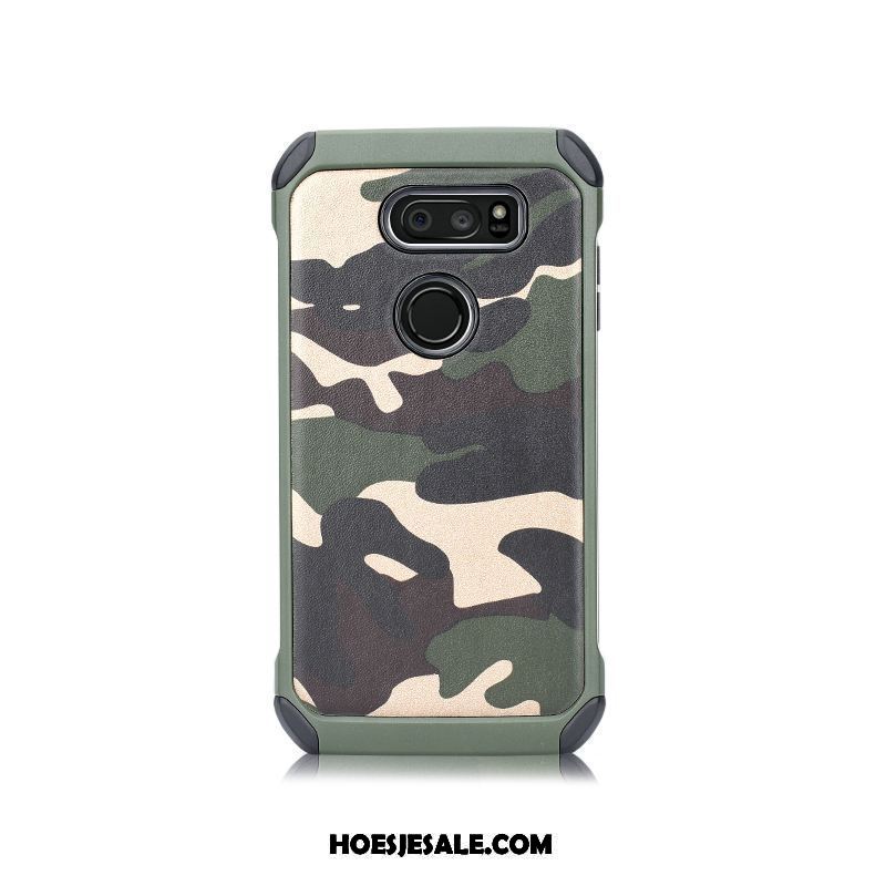 Lg V30 Hoesje Camouflage Gasbag Bescherming All Inclusive Trendy Merk Kopen