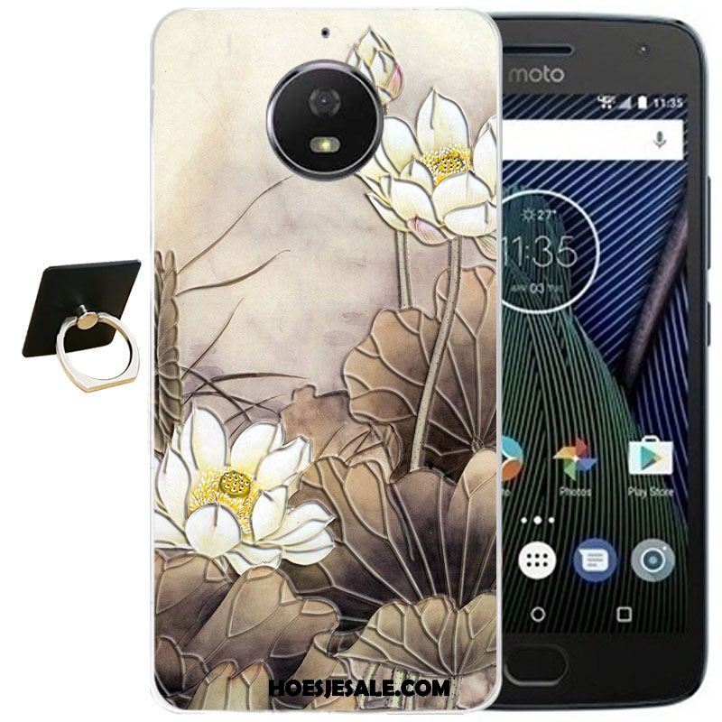 Moto G5s Plus Hoesje Spotprent All Inclusive Doorzichtig Reliëf Bescherming Kopen