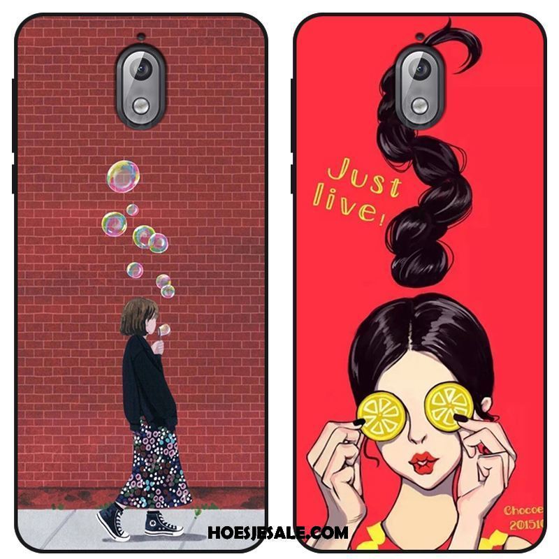 Nokia 3.1 Hoesje Spotprent Zacht Mobiele Telefoon Siliconen Hoes Goedkoop
